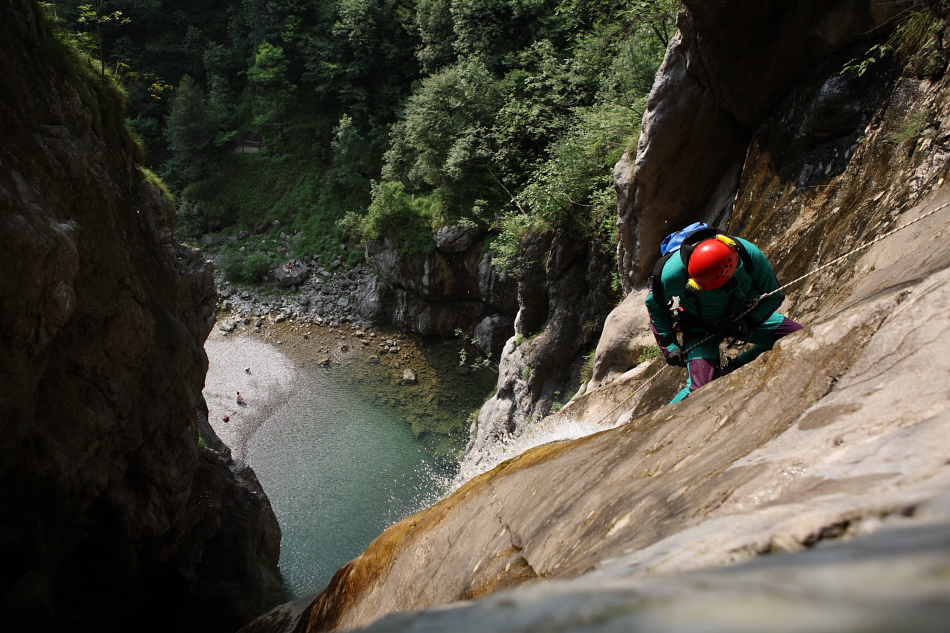 Cos'è il Canyoning?